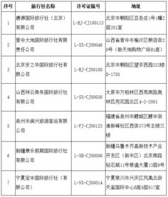 文化和旅游部 取消7家旅行社經營出境旅游業務